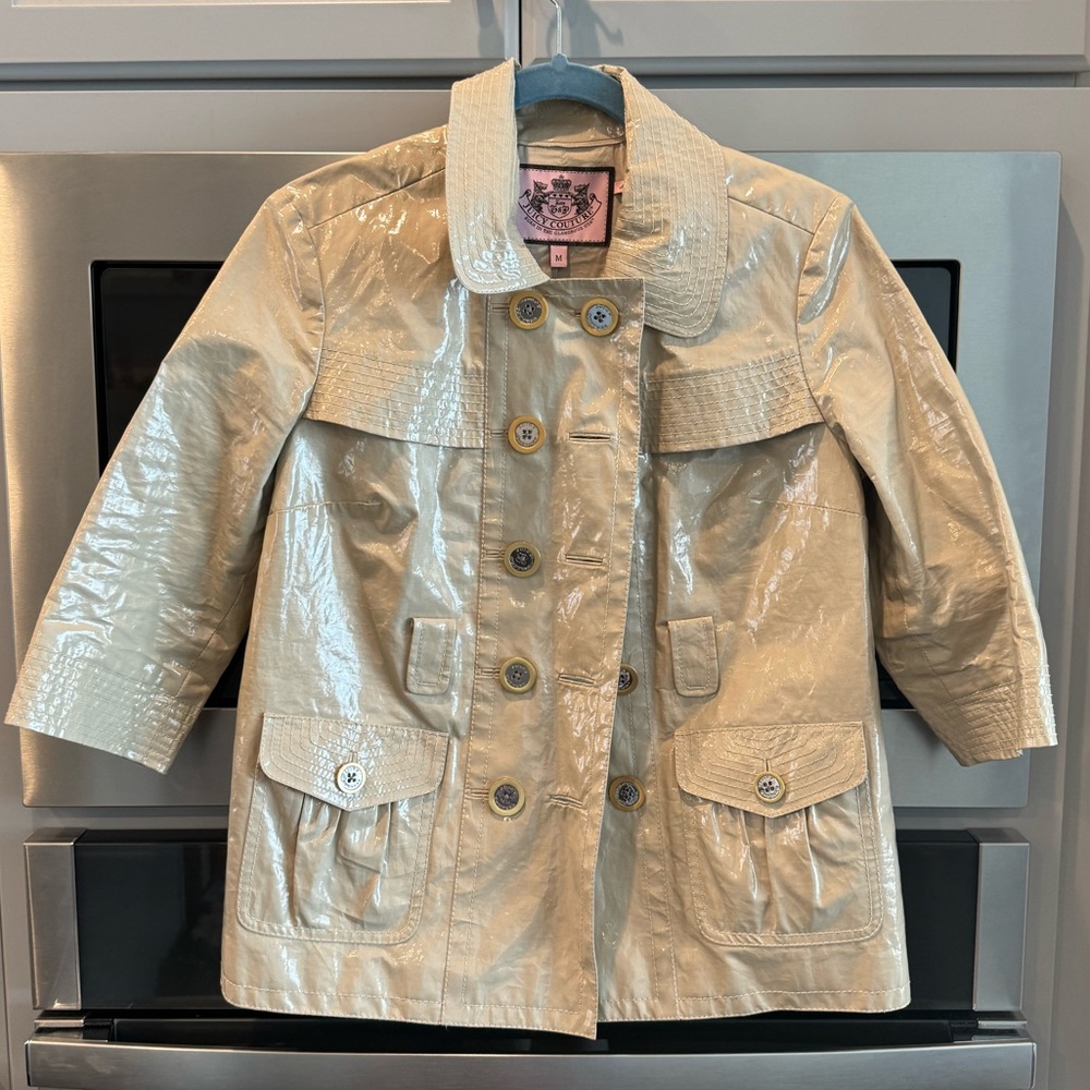 Juicy Couture Rain Jacket size:M